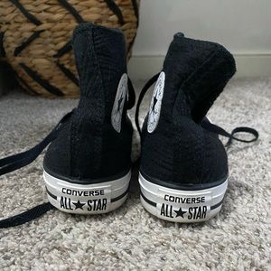 Textured converse high top